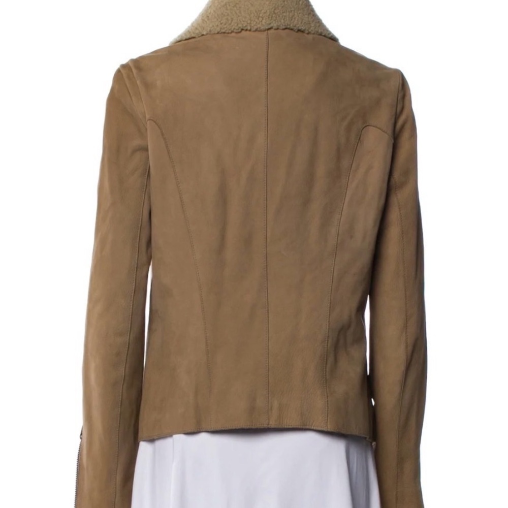 Helmut Lang Tan Teddy Jacket - Picture 3 of 6